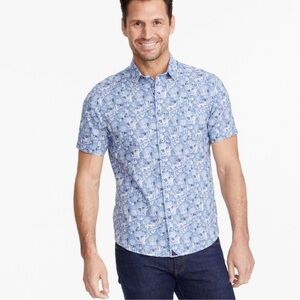 UNTUCKIt Classic Cotton Short-Sleeve Rajpal Shirt, XXL